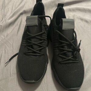 Madden Girl Rhinestone‎ shimmer black sneakers